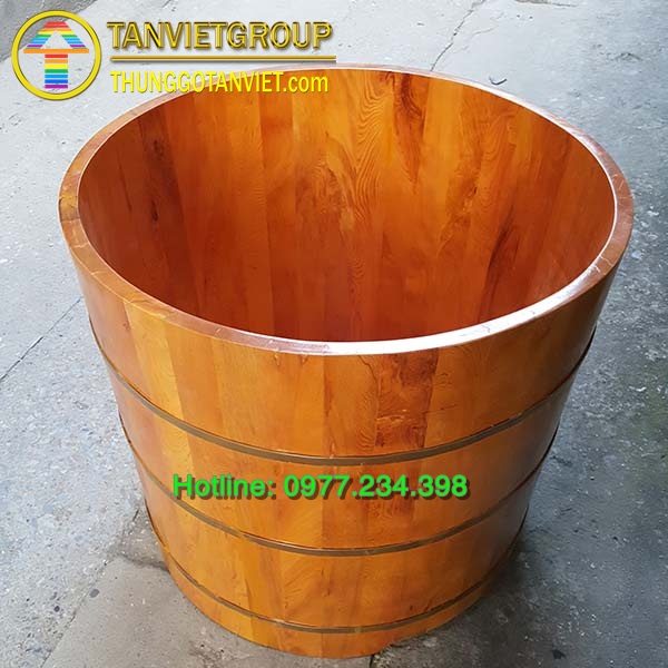 BỒN TẮM THUỐC GỖ PƠ-MU